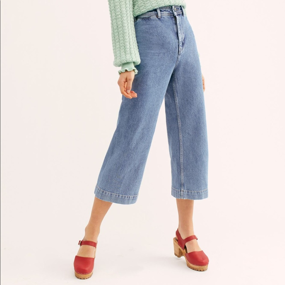 Free people. Devon Wide-Leg Jeans